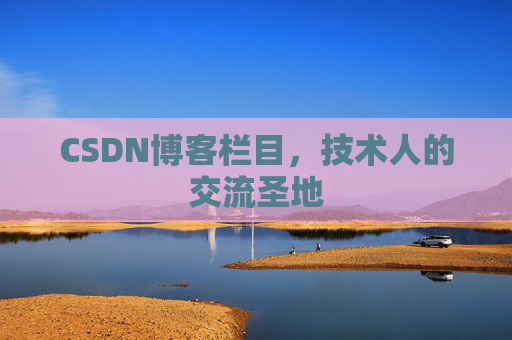 CSDN博客栏目，技术人的交流圣地